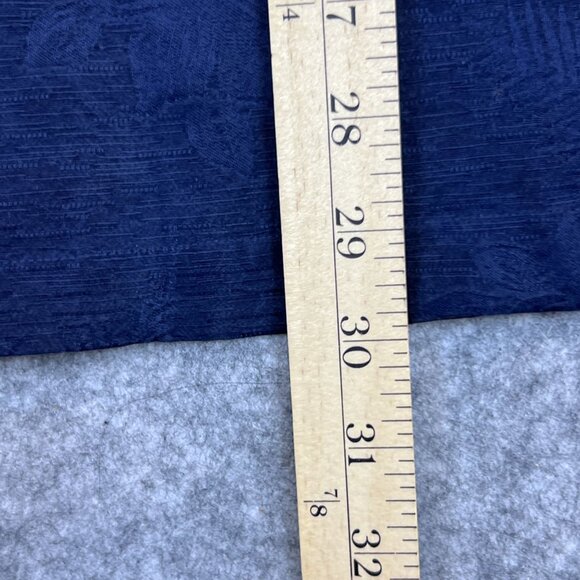 Eagle Dry Goods Mens L Navy 100% Silk Resort Camp Short Sleeve Hawaiian Shirt - Picture 10 of 13